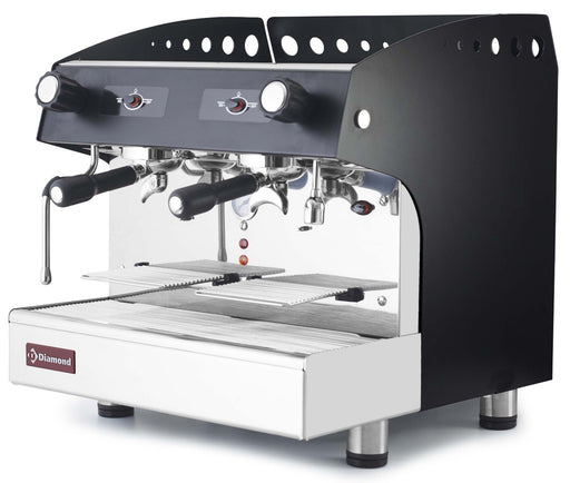 Diamond COMPACT/2PB Semi-Automatic Espresso Coffee Machine – 2 Groups, 6.5 Litres